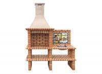 Ref. 214 - 175 cm x 57 cm x 220 cm, LxAxA | Parrilla 60 cm x 40 cm, LxA | 750 kg